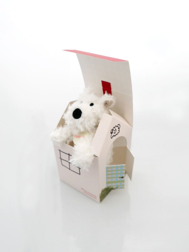 Cosymosy West Terrier Keyring