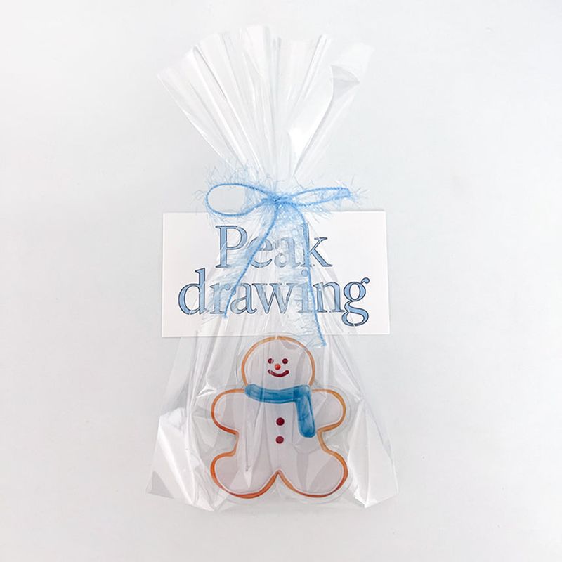 Snowman cookie phone grip (acrylic)