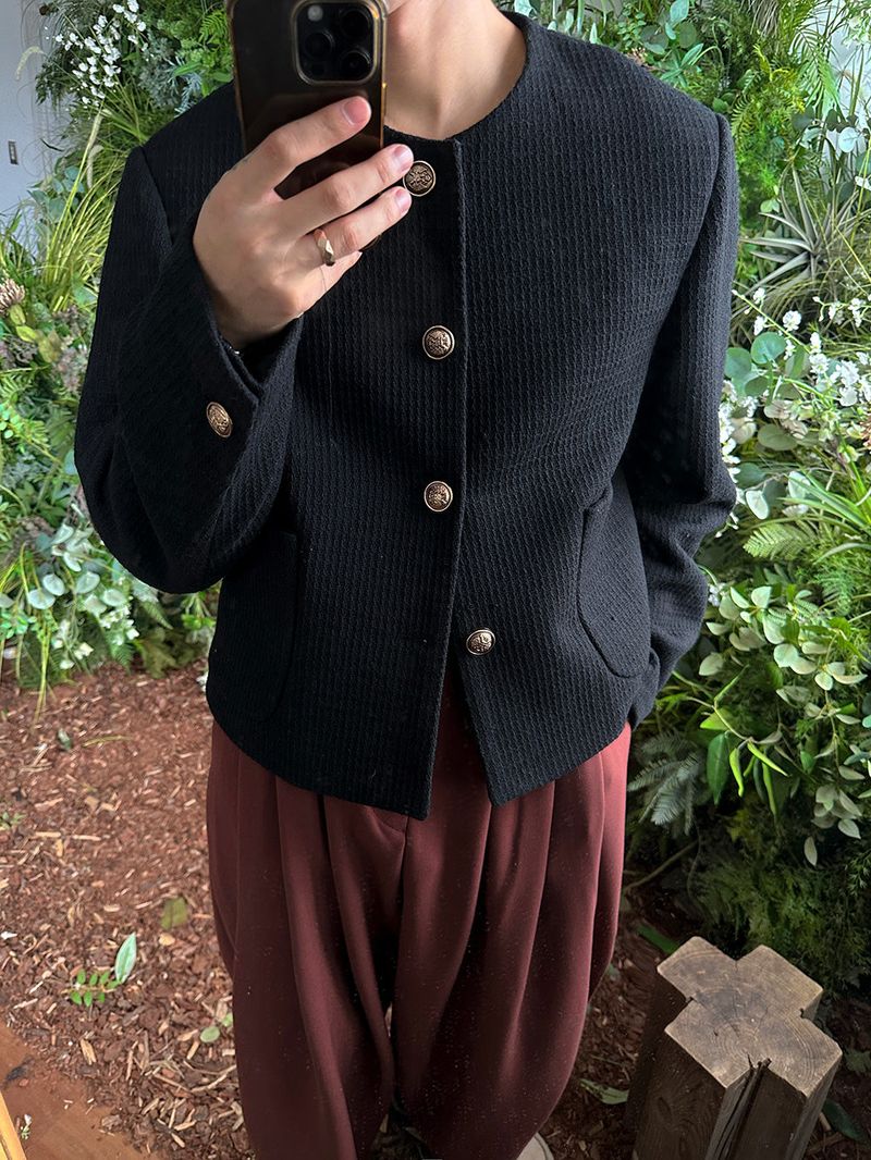 3 TAP Low Tweed Jacket (2color)