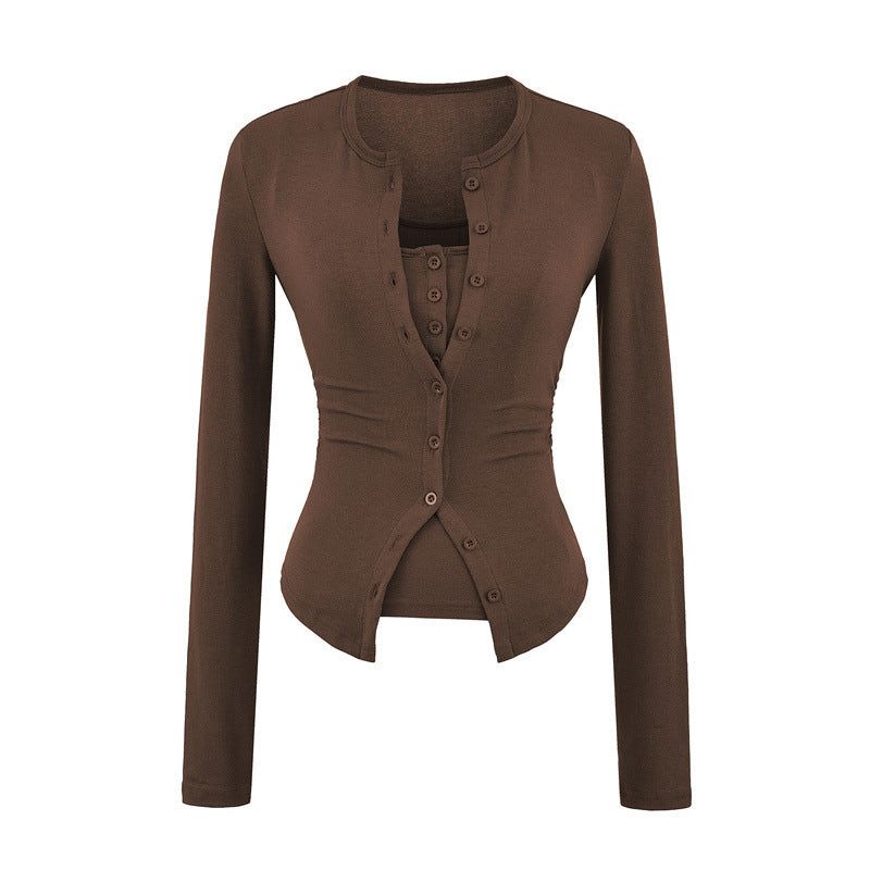 Orena Slim Cardigan Set