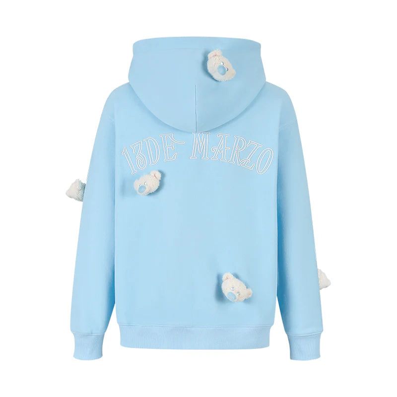 13DE MARZO Doozoo Full Zipper Hoodie