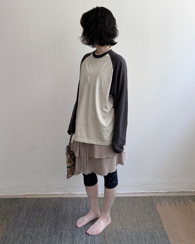 fungus(ファンガス)の「Overfit Raglan Long Sleeve(Tops)」