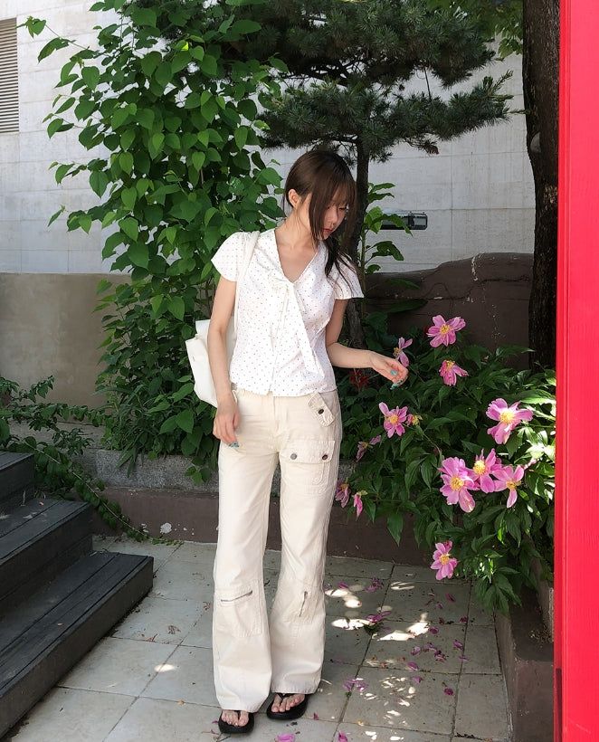 Edit Semi Bootcut Cargo Pants