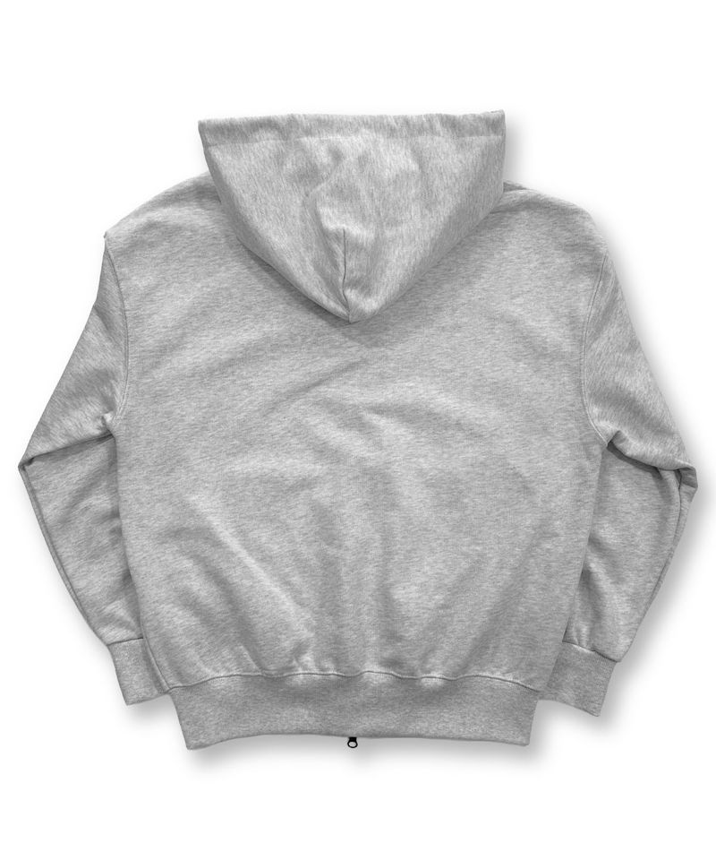 Symbol Logo Twoway Hoodie Zip-up_Gray