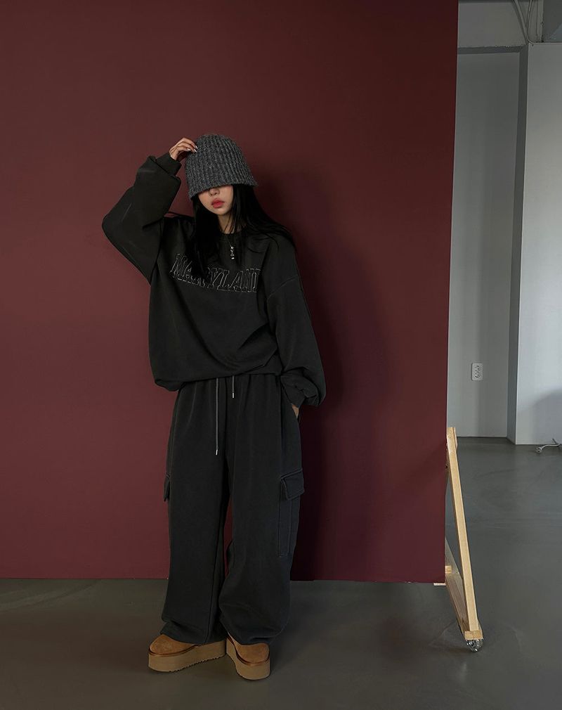 [UNISEX] Pigment over sweatshirt