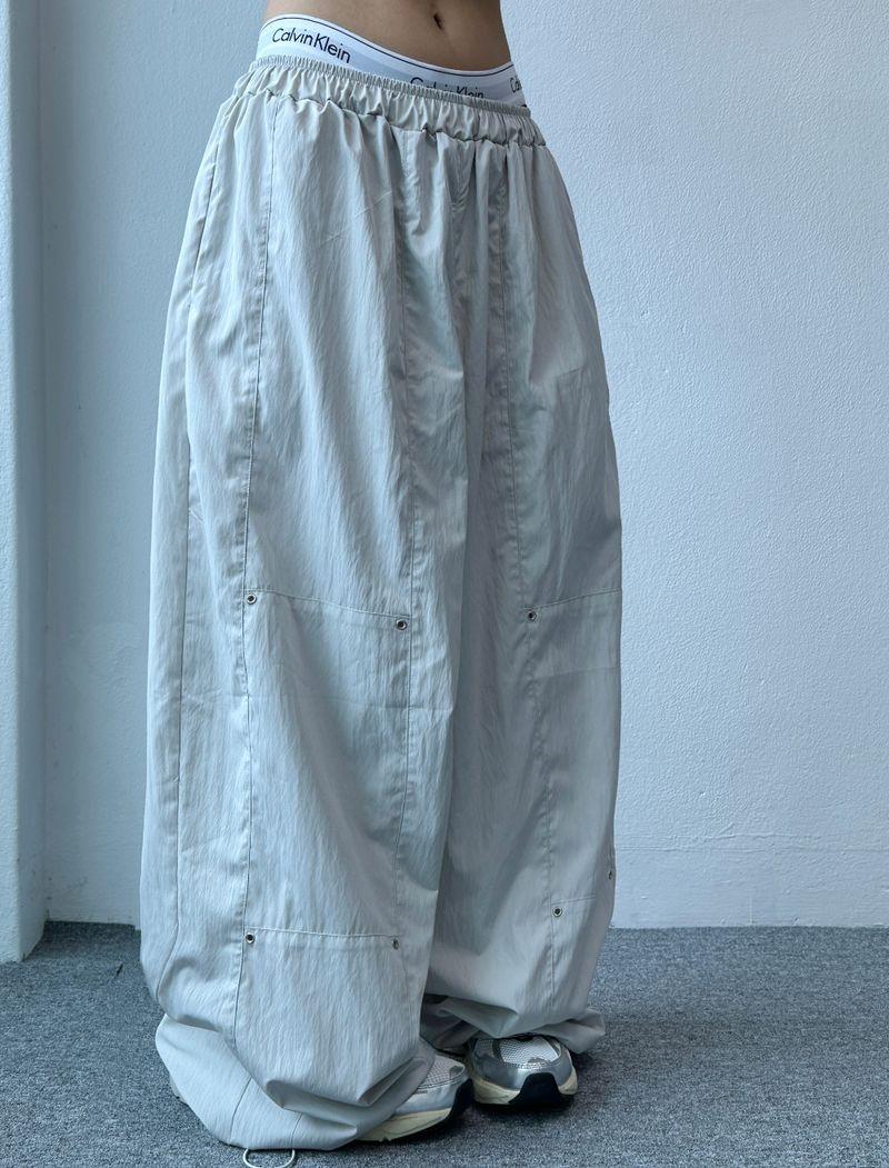 CCORTTI（コルッティ）の「BALLOON SNAP POINT NYLON PANTS💚🩶🖤（Pants）」