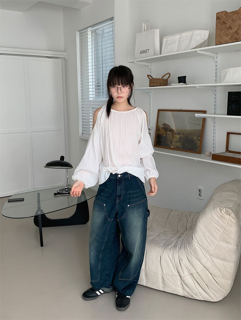 DOUBLE KNEE CARPENTER JEANS (2C)