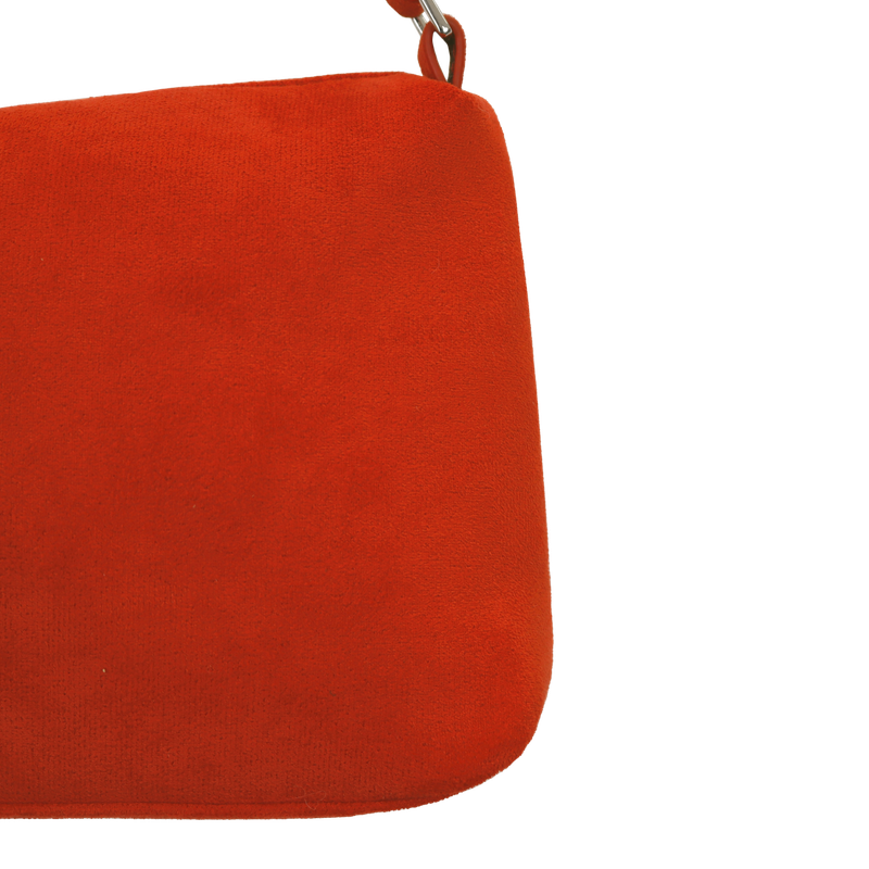 SUEDE SHOULDER BAG