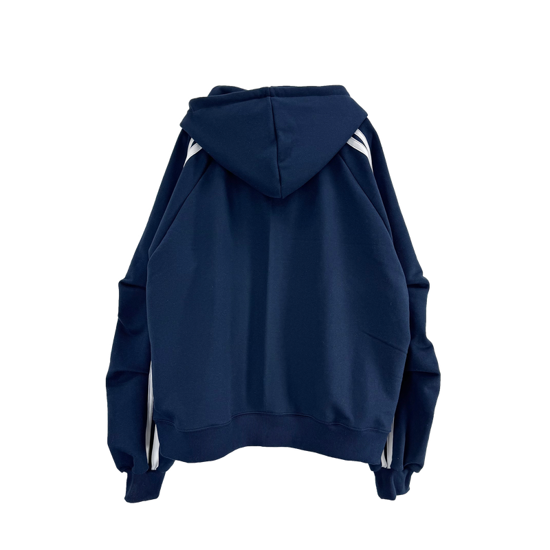 eight track hoodie zip-up 
