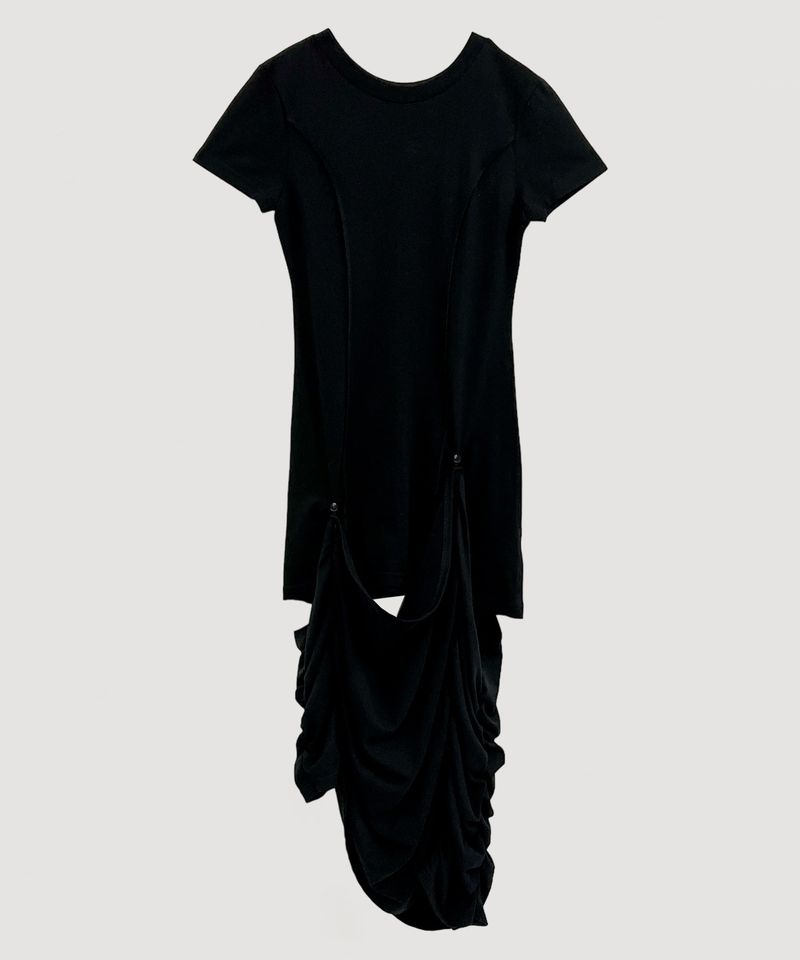 DROOP LINE TEE DRESS