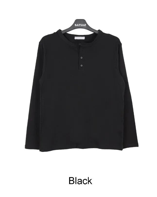 Lato Henley Neck Long Sleeve