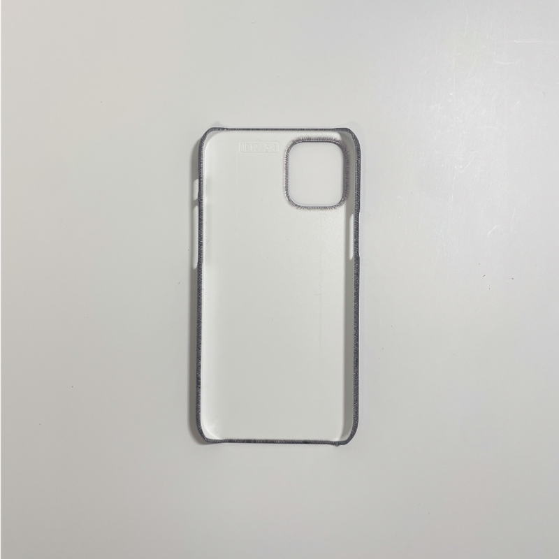 [MADE] lace black hard phone case (glossy)