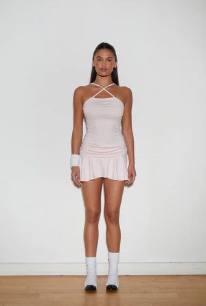 Athletic flare skirt - pink
