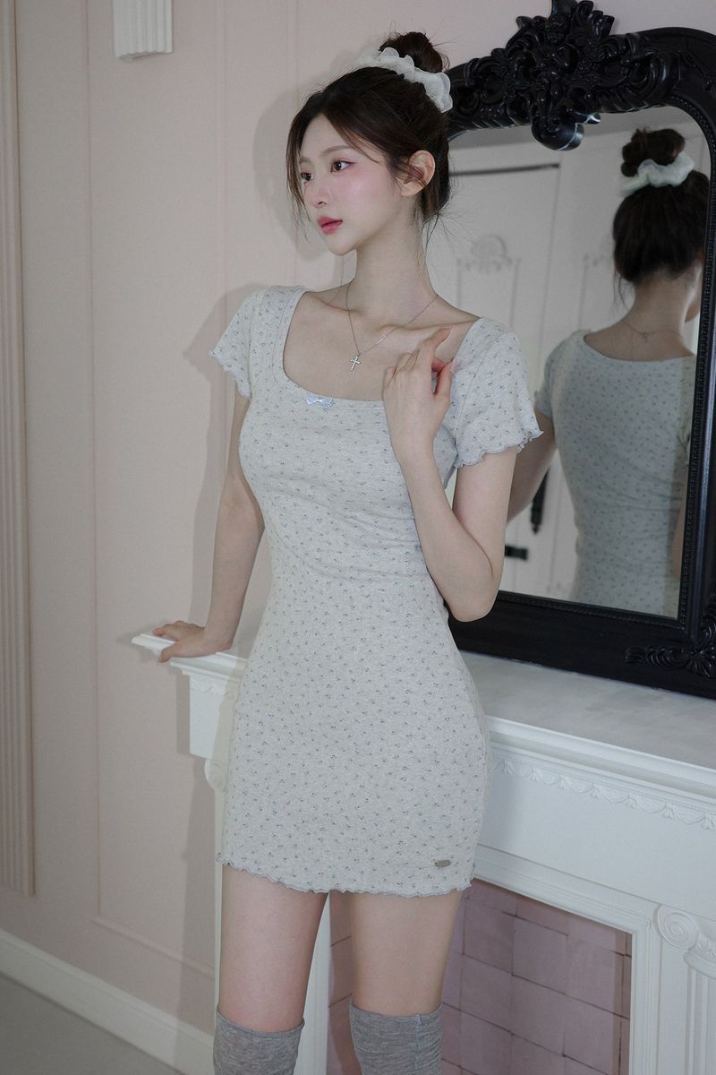 [MADE] Amelie Floral Mini Dress