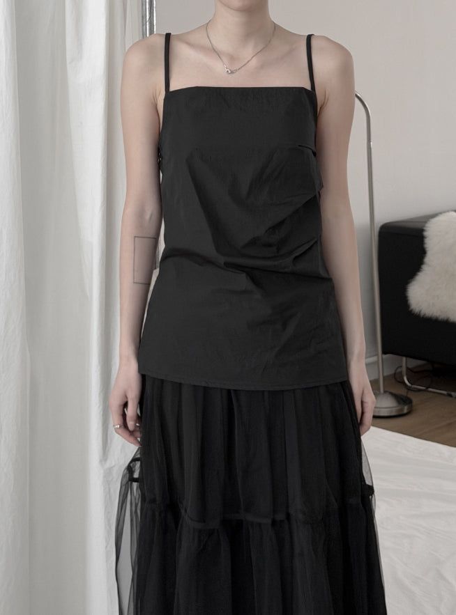 mnem（ムネム）の「Bain Pintuck Cotton Sleeveless（Tops）」
