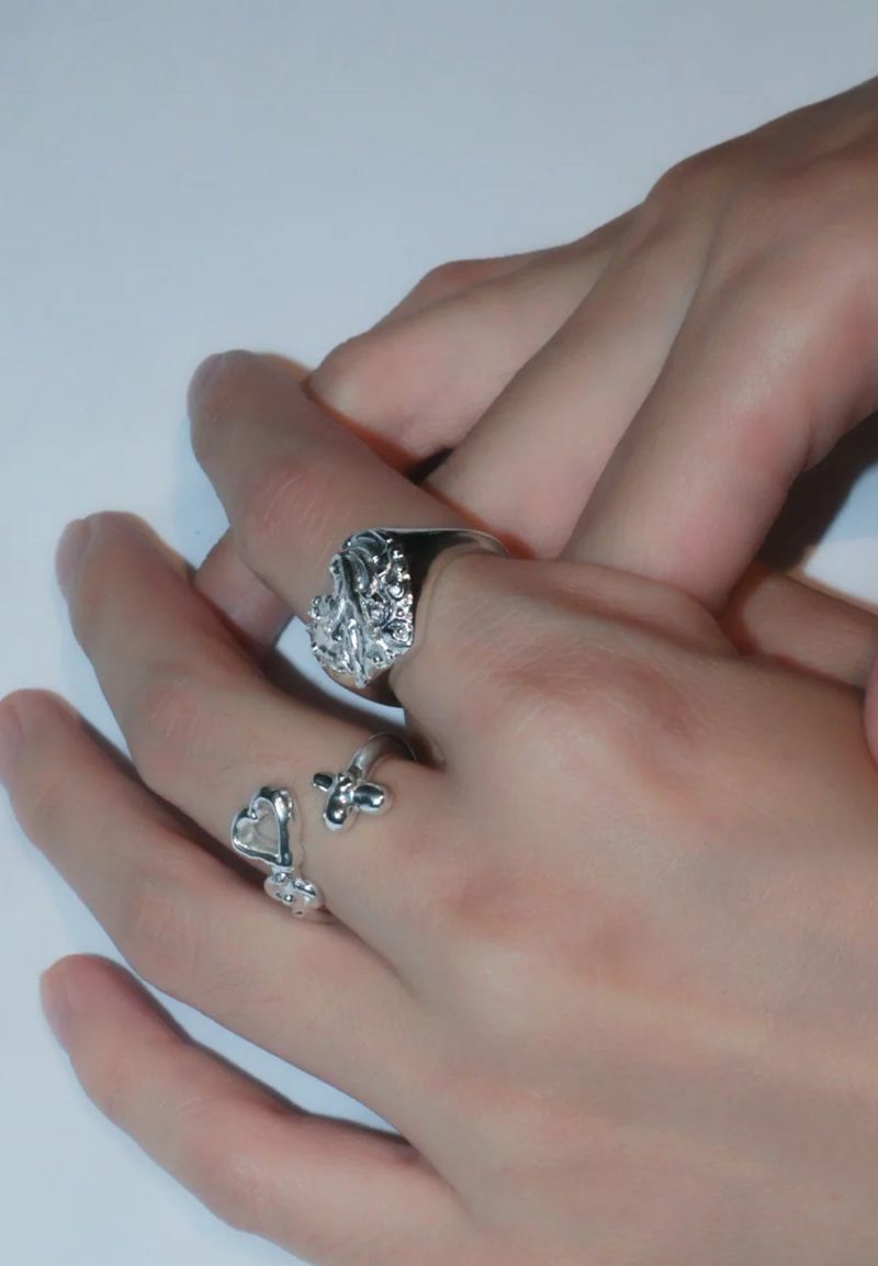 [MADE] lock me softly open ring
