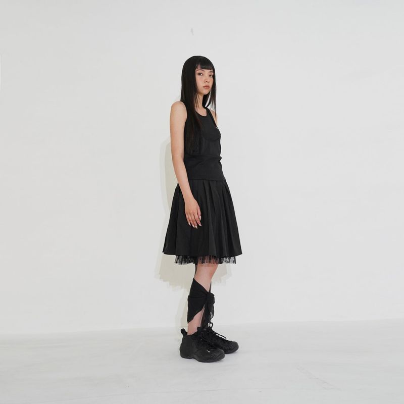 Double midi sha skirt 001