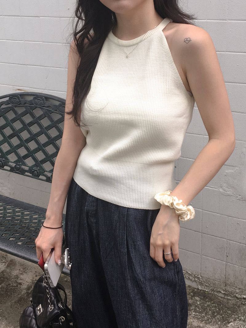 Steen halterneck sleeveless
