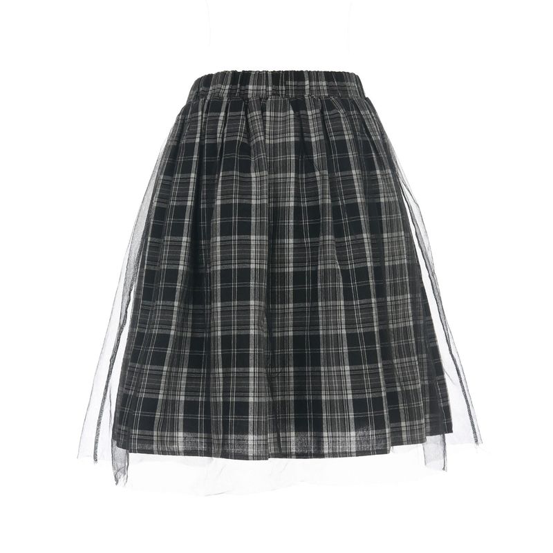 Layer tulle skirt Check