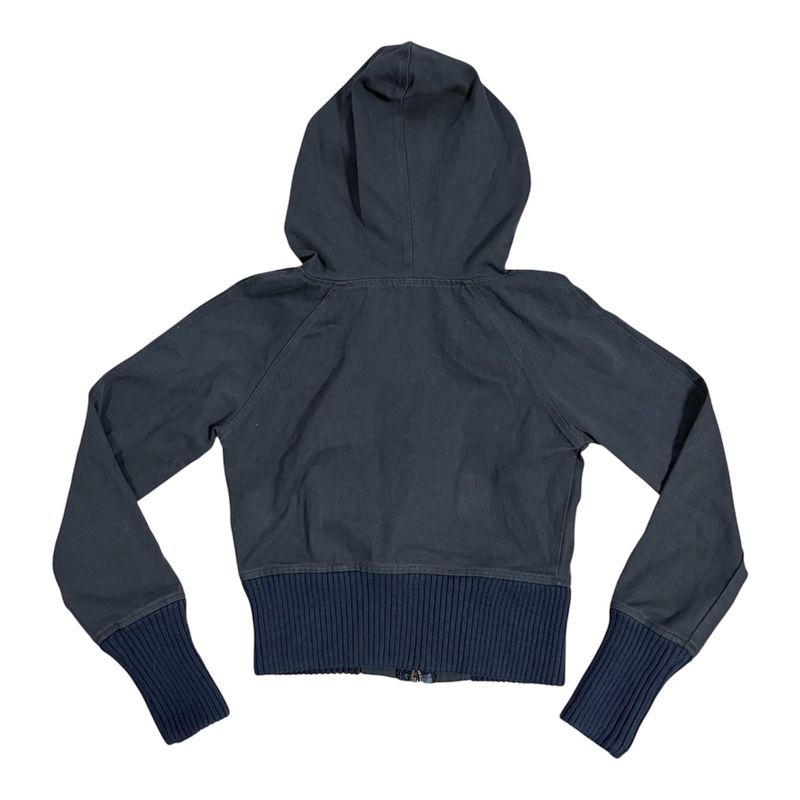 Vintage hood crop jacket
