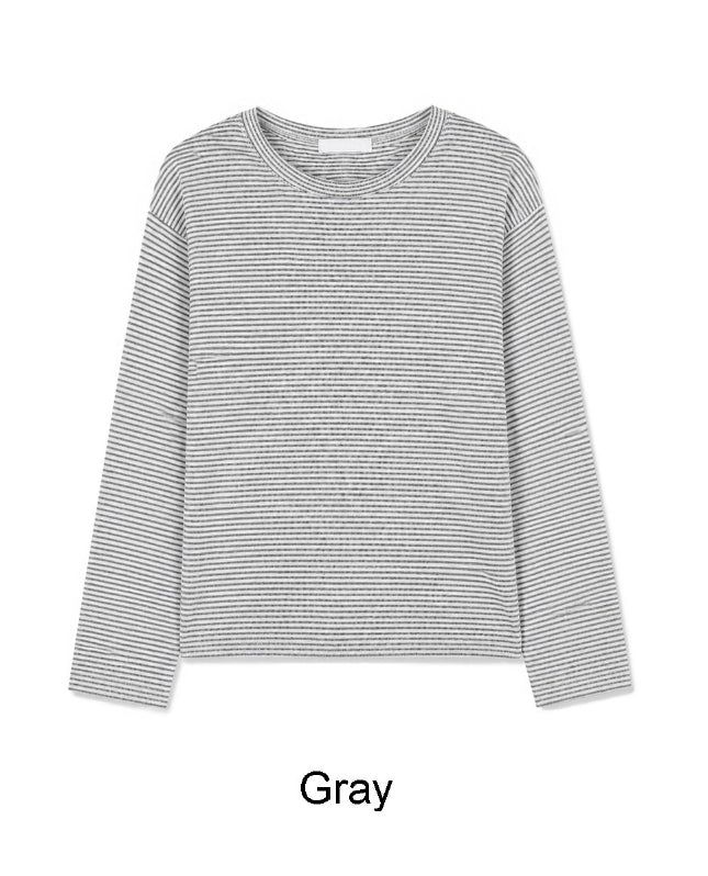 Aaron Loose Fit Striped Long Sleeve