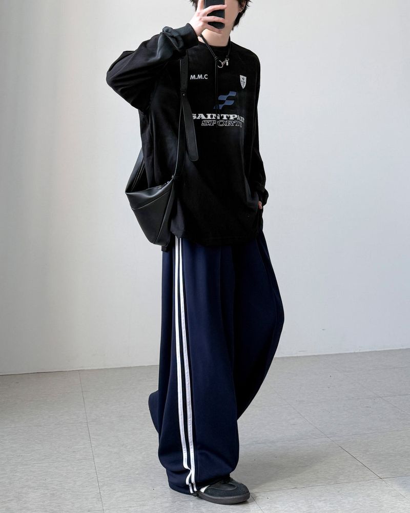 Lionel Track Wide Pants