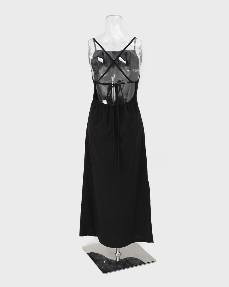 [MADE] Airi Backless Summer Long Dress