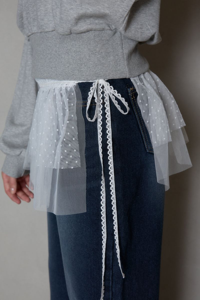 MID DOT LAYERED SKIRT