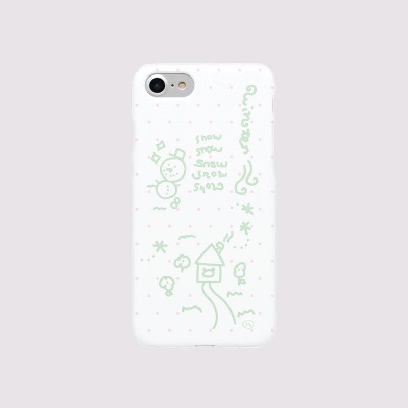 226STUDIO（226スタジオ）の「snow hard glossy phone case（Smartphone Accessories）」