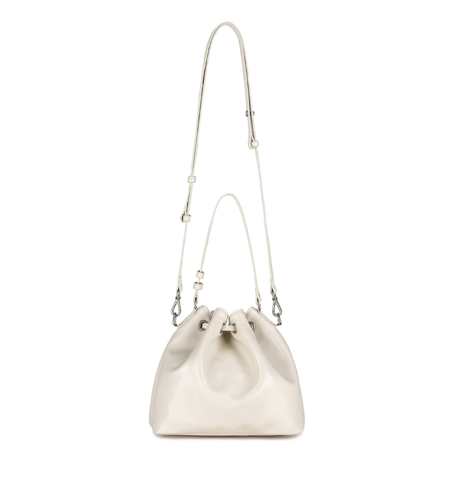 Luna Bucket Bag Ivory