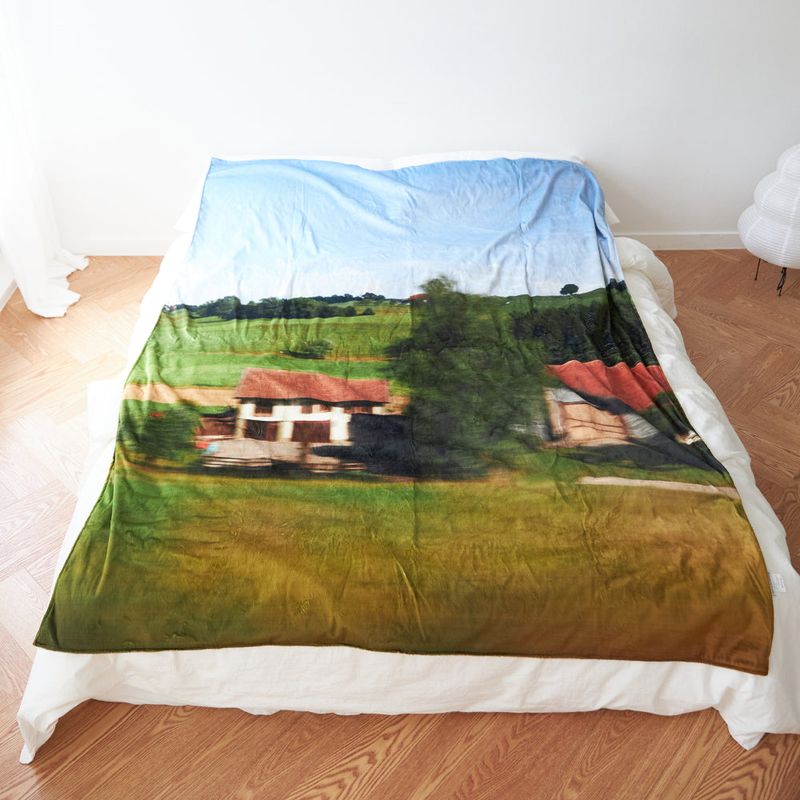 photozeniagoods（フォトゼニアグッズ）の「Swiss landscape blanket L size（Fashion Accessories）」