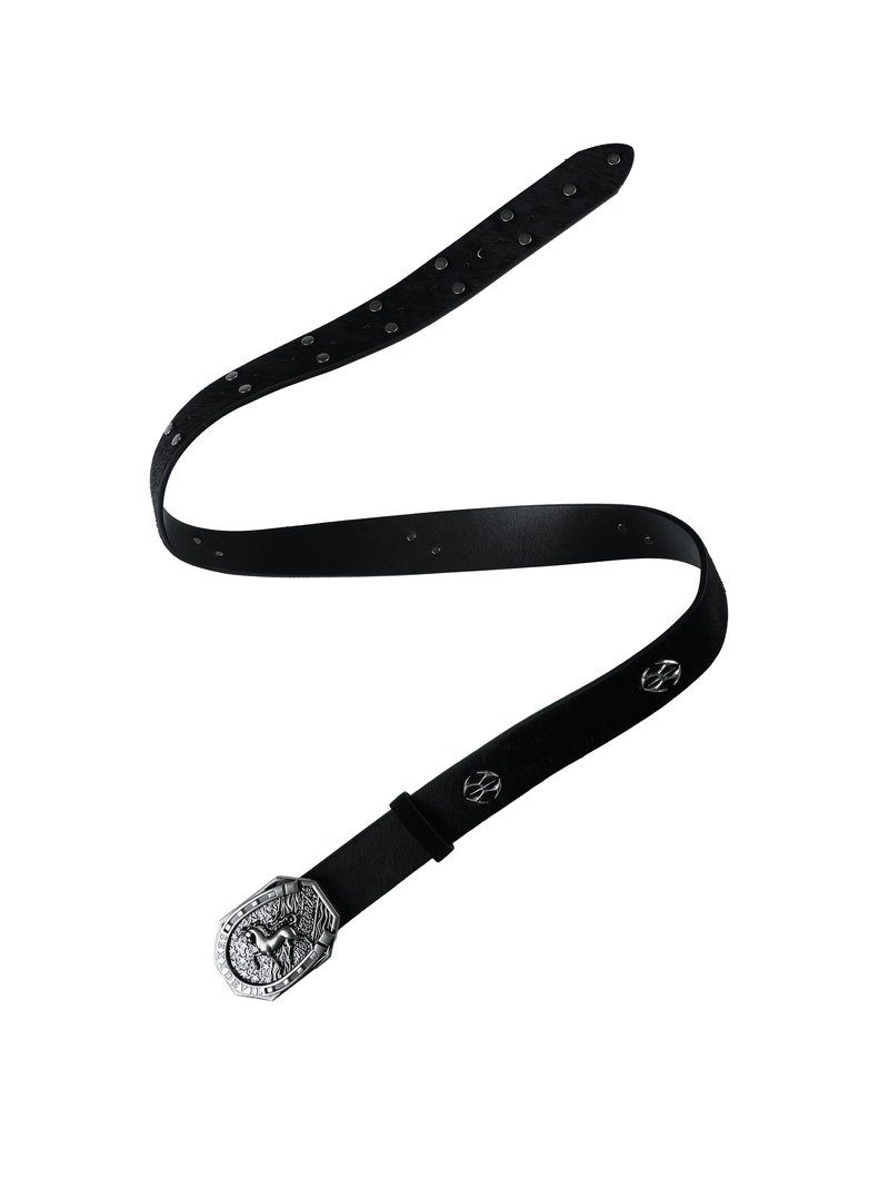 SEXXDEVIL Horseshoe Genuine Leather Belt