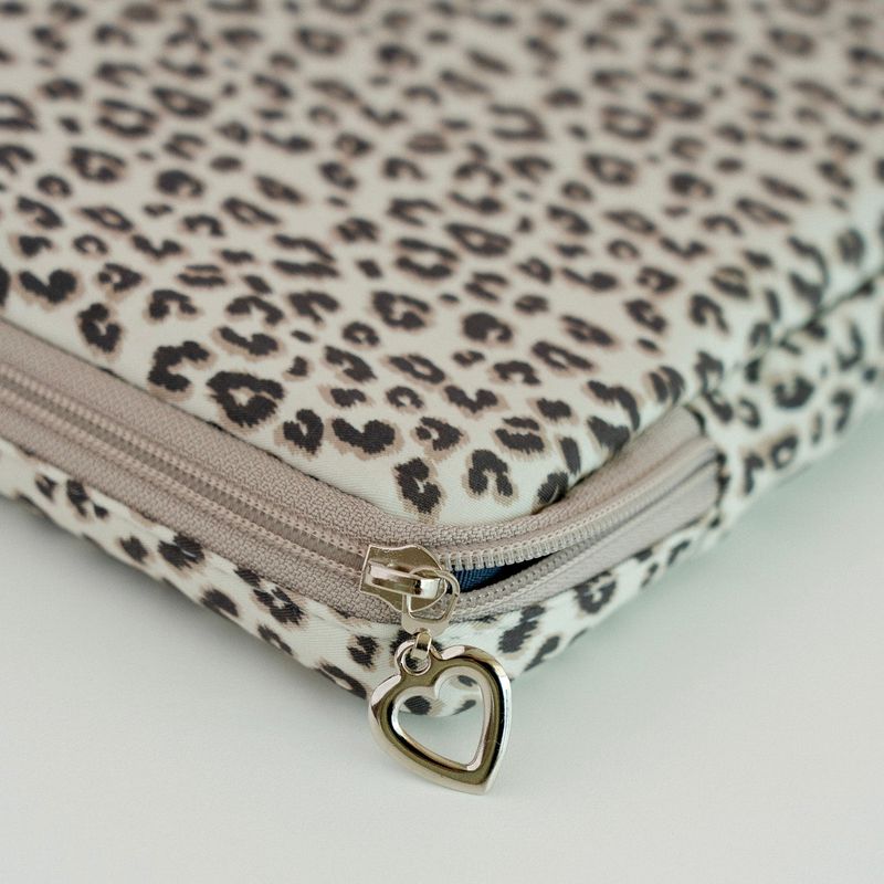 Leopard laptop pouch _ 13-14inch