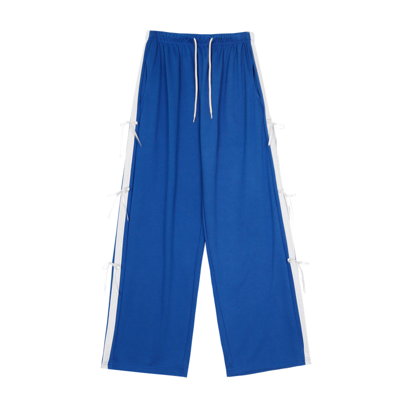 RIBBON TRACK PANTS (2 COLORS)