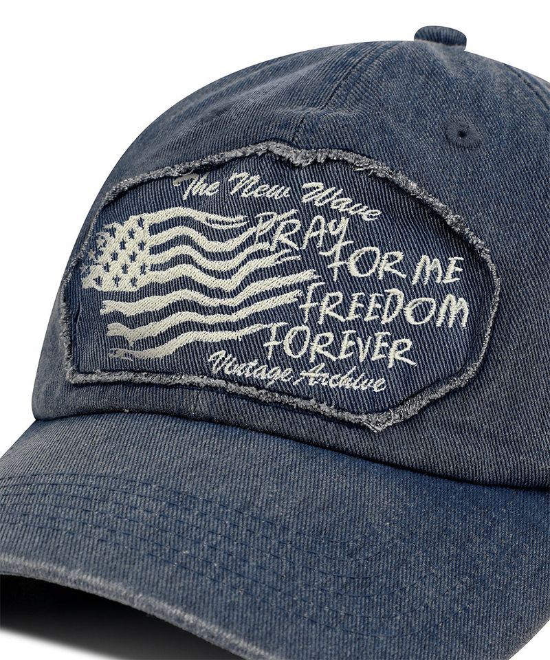 RAW CUT FLAG CAP