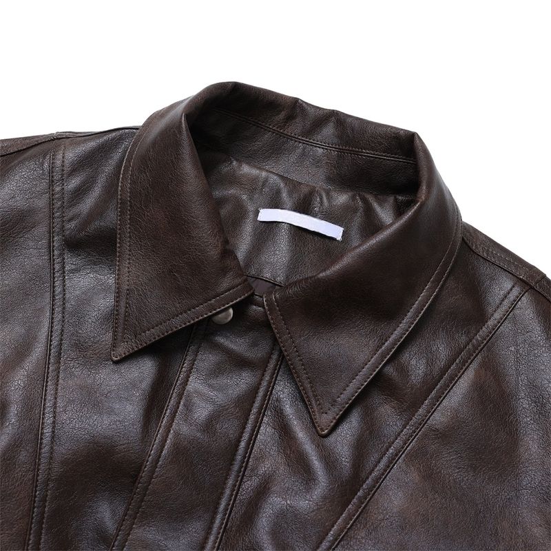 Outlaw Two-Way Leather Jacket (2 Colors)