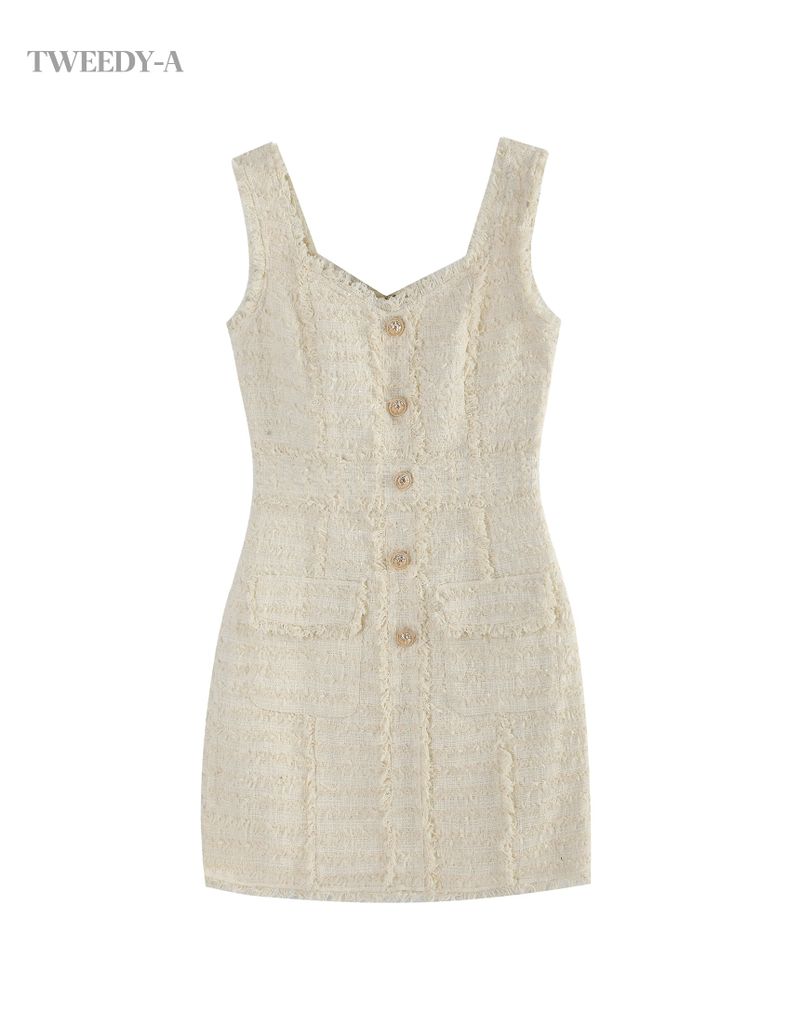 Sophia Tweed Bustier Dress 2 Colors
