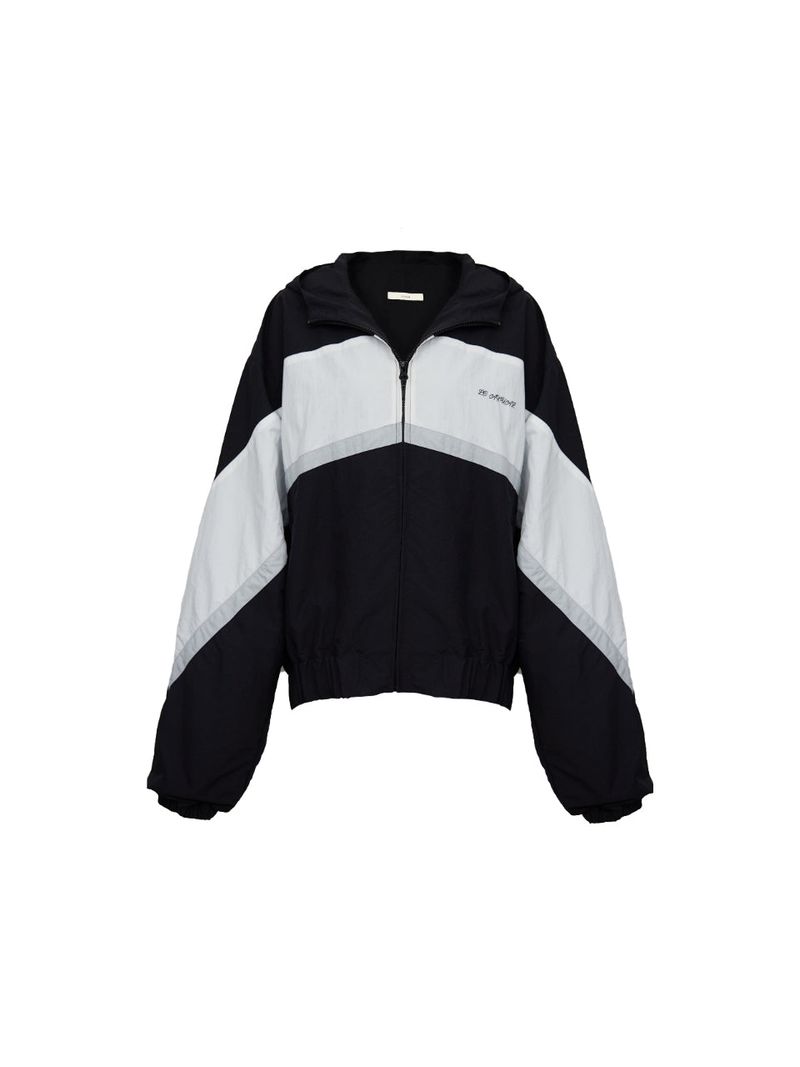 OVERFITTED MULTI COLOR HOODIE JUMPER_BLACK