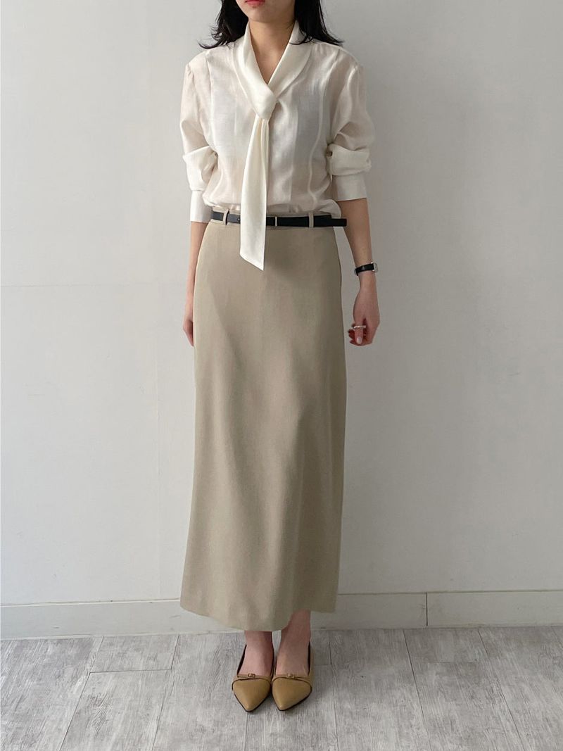 INCHANT ME(インチャントミー)の「Lake H-Line Long Skirt(Skirts)」
