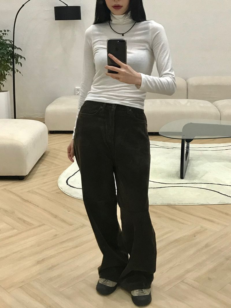 Calia wide corduroy pants