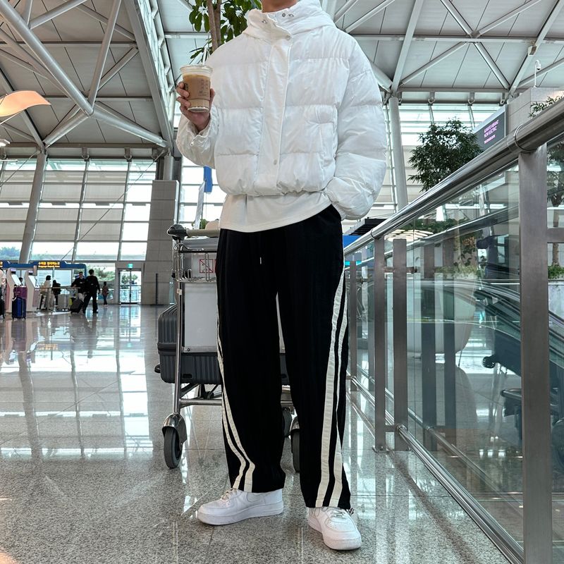 LMN Leo Hood Cropped Padded Jacket (4 colors)