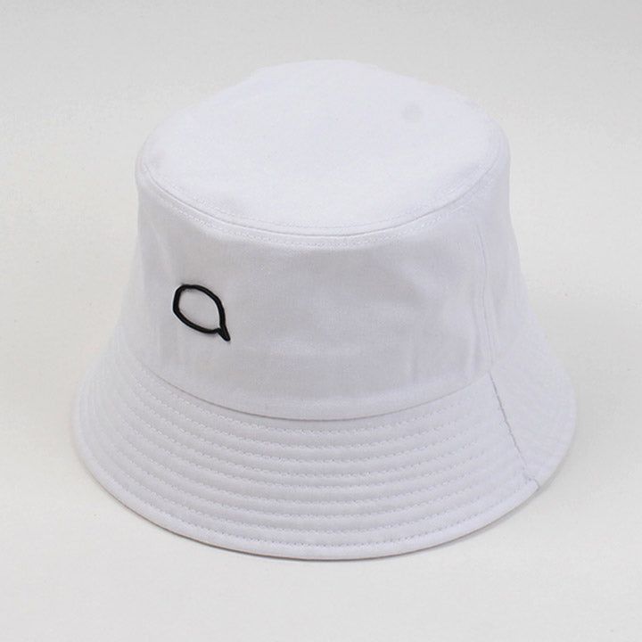 GD Bubble White Drop Bucket Hat