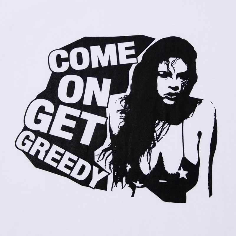 GREEDY T-SHIRT (WHITE)
