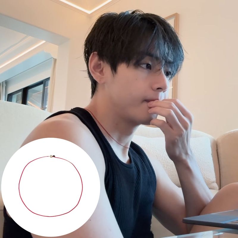 [NEW Color][CCNMADE][BTS V] Thin Single Original Necklace