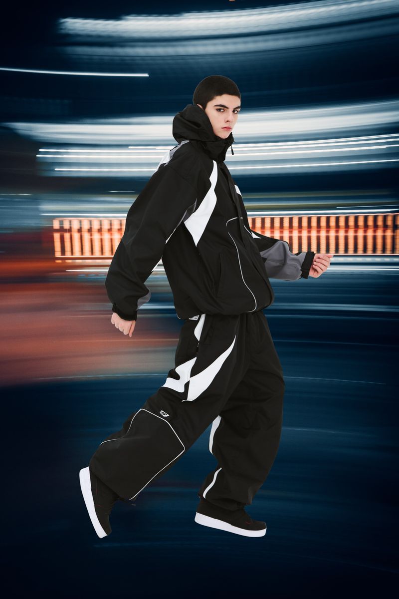 BSRABBIT（ビエスラビット）の「EXQUISITE 3L WIDE JOGGER PANTS BLACK（Pants）」