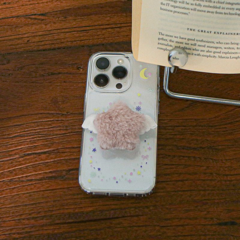 【MADE】Snow starlight Jelly hard Phone case