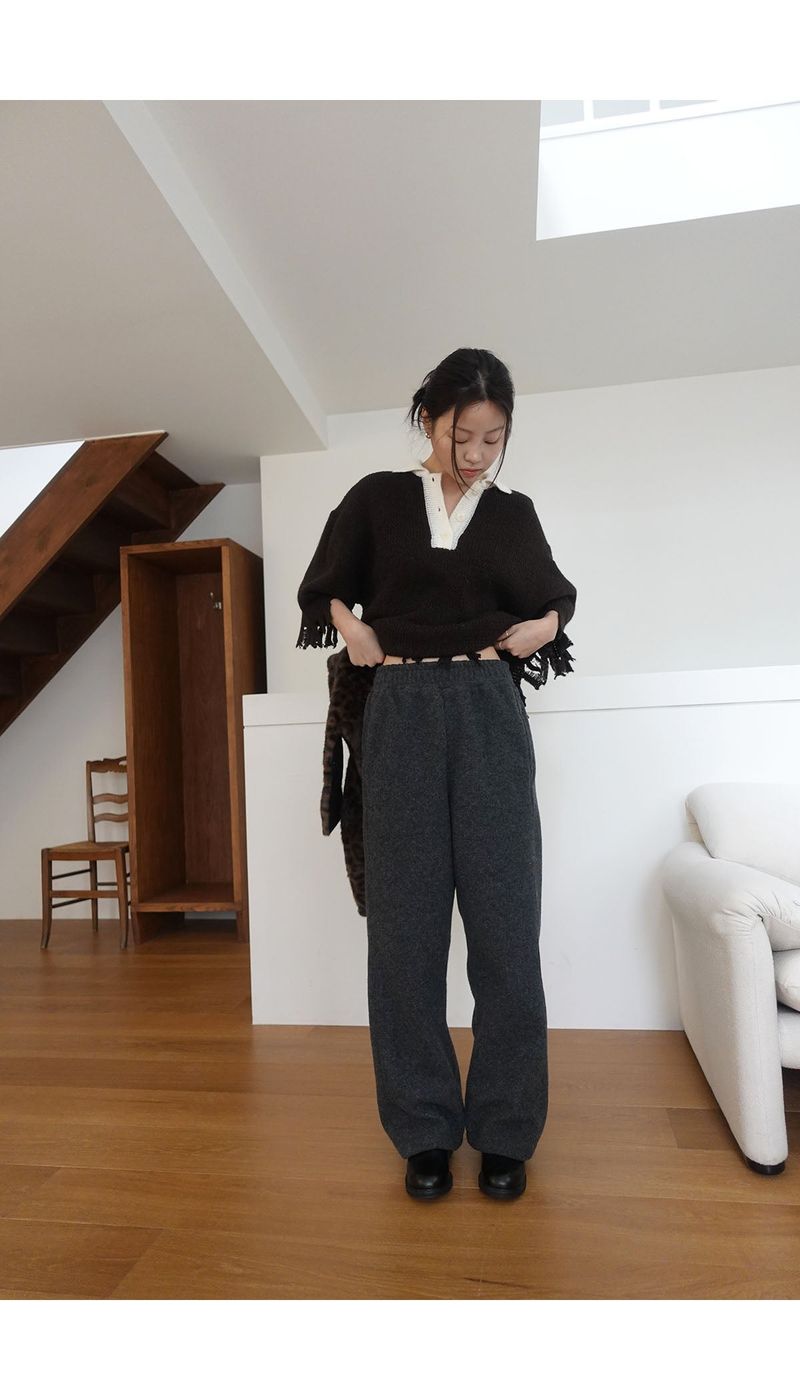 stone wool banding pants