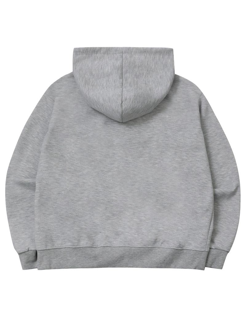 DENVER 2-WAY HOOD ZIP-UP MAN (Black, Gray)