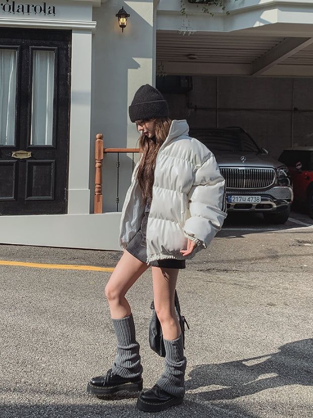 Winter Fit Ribbed Leg Warmers