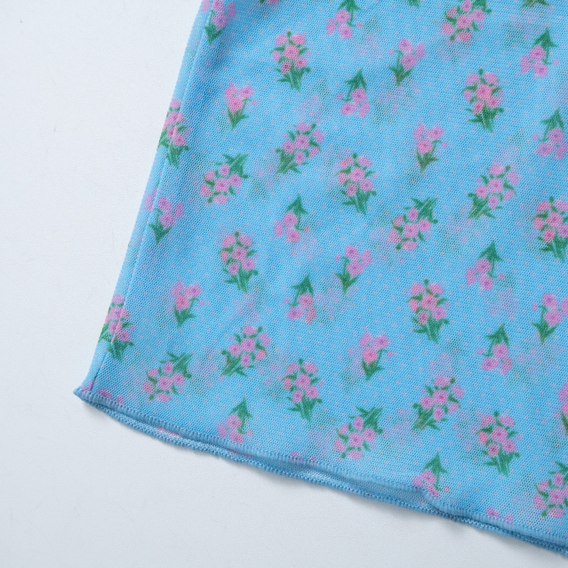flower mesh T